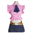 Fantasia de Cosplay para Adultos da Garota do Anime Adulto Os Sete Pecados Capitais Elizabeth Liones Cinto de Verão Laç